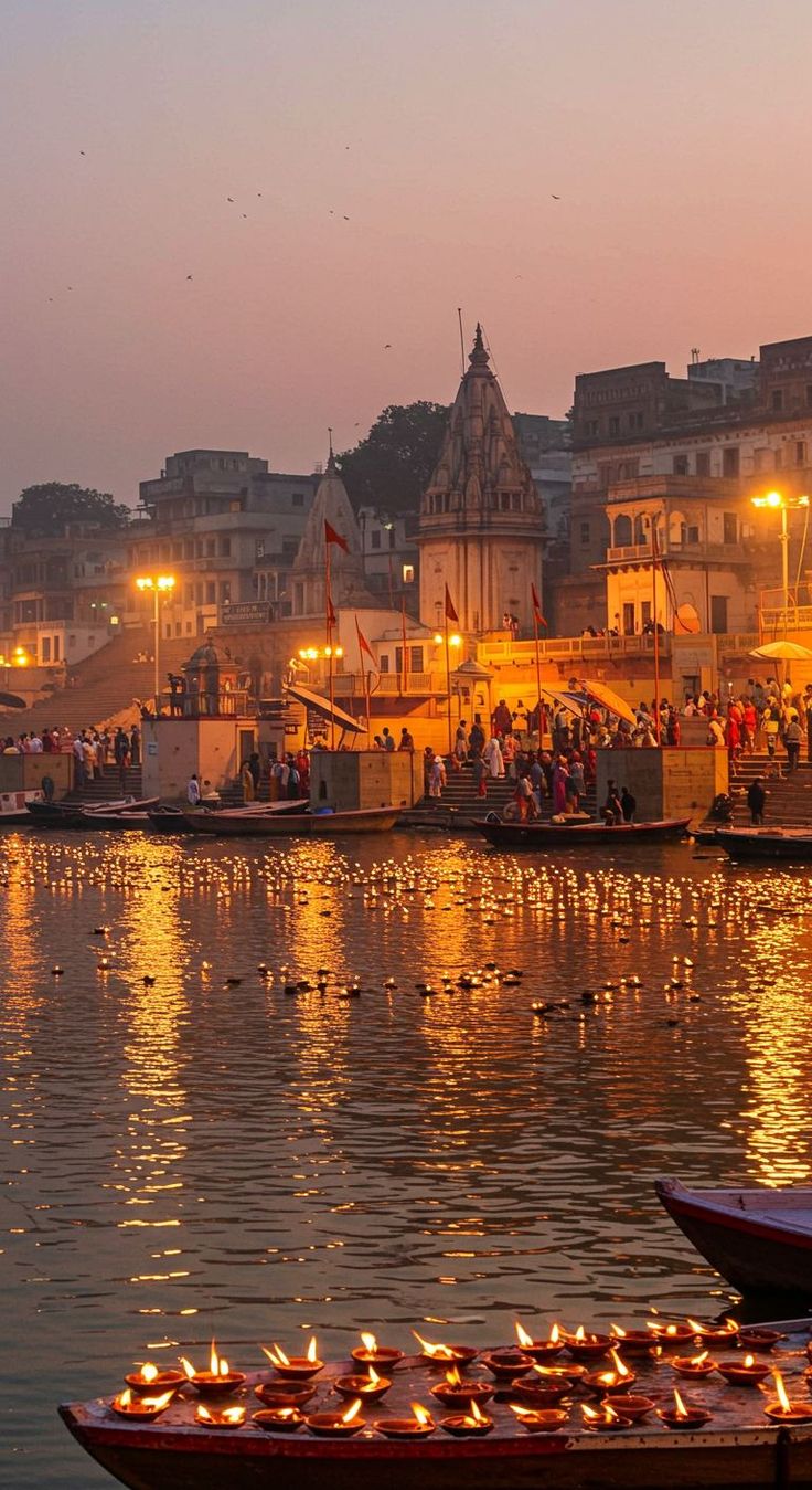 Varanasi at twilight